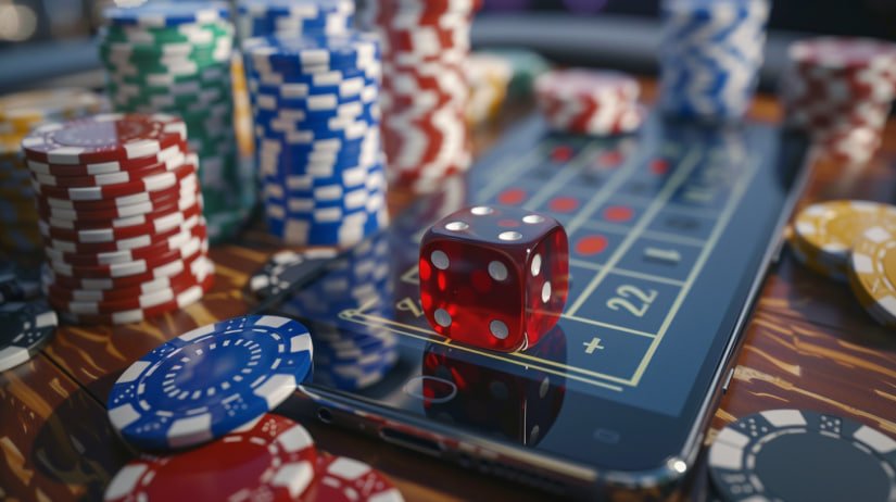 Tampilan Aviator playslot bernuansa merah